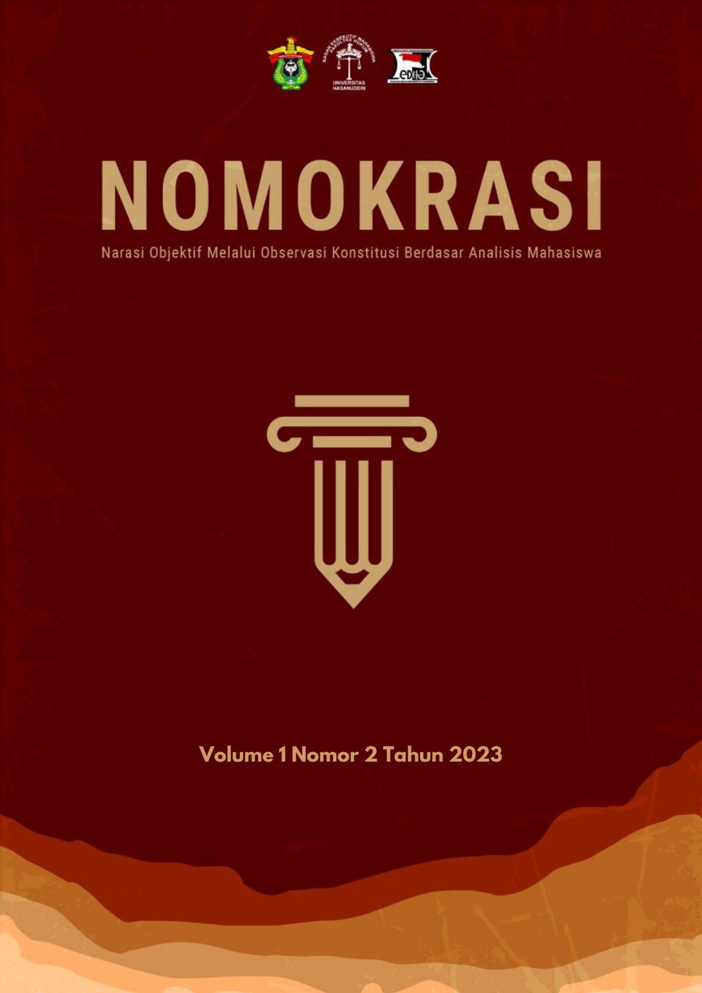 					View Vol. 1 No. 2 (2023): JURNAL NOMOKRASI
				