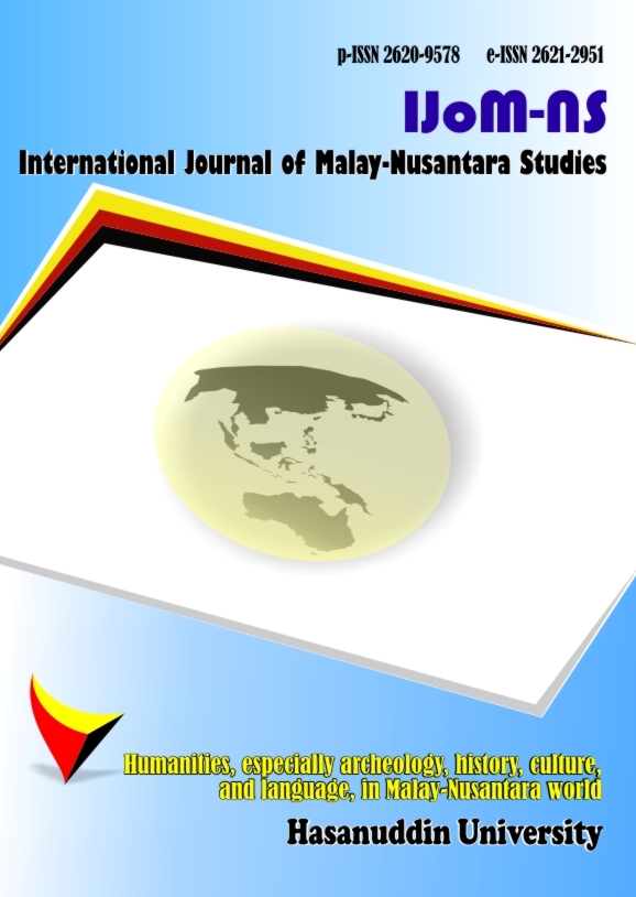 					View Vol. 1 No. 2 (2018): International Journal of Malay-Nusantara Studies
				