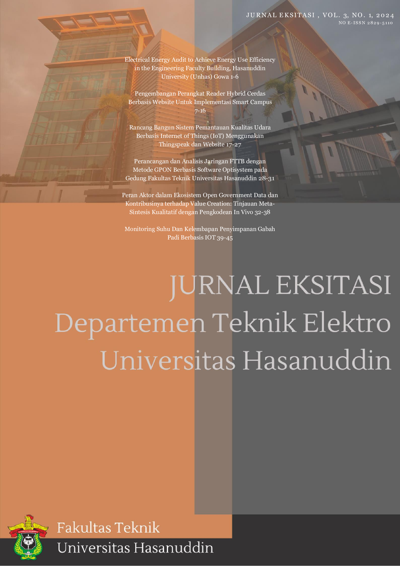 					View Vol. 3 No. 1 (2024): Jurnal Eksitasi Departemen Teknik Elektro. Vol. 3. No. 1. 2024
				