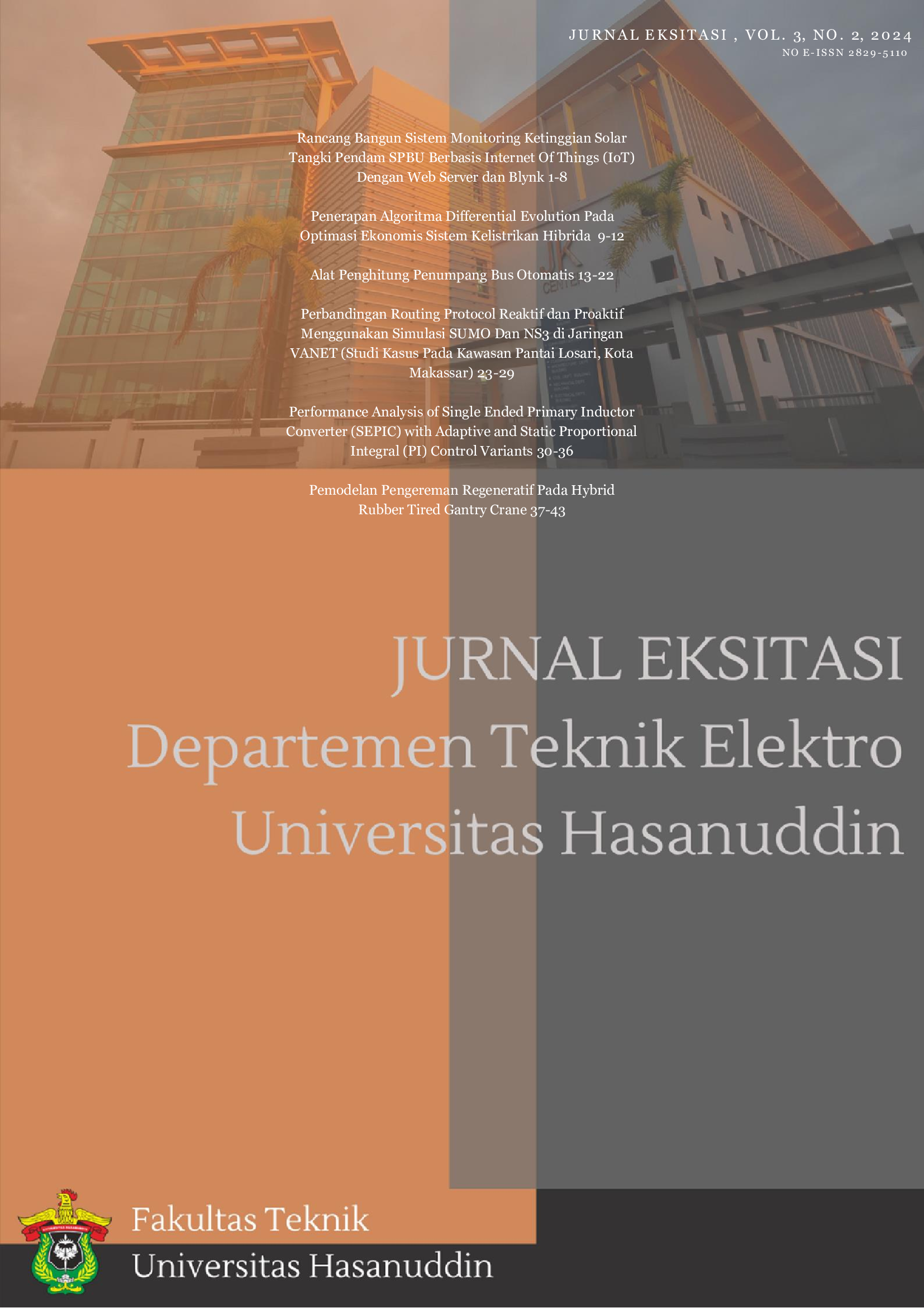 					Lihat Vol 3 No 2 (2024): Jurnal Eksitasi Departemen Teknik Elektro. Vol. 3. No. 2. 2024
				