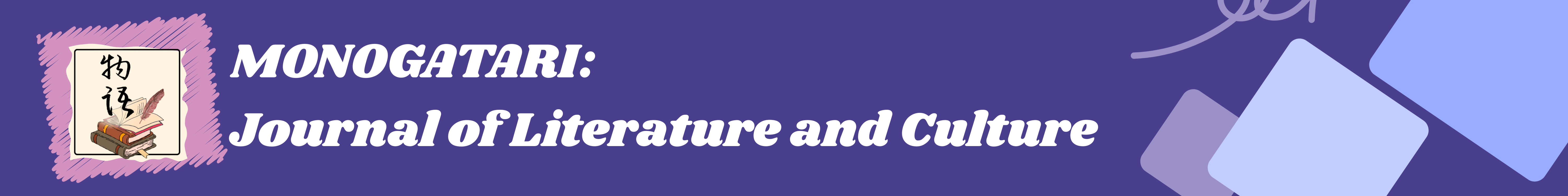 MONOGATARI: Journal of Literature and Culture