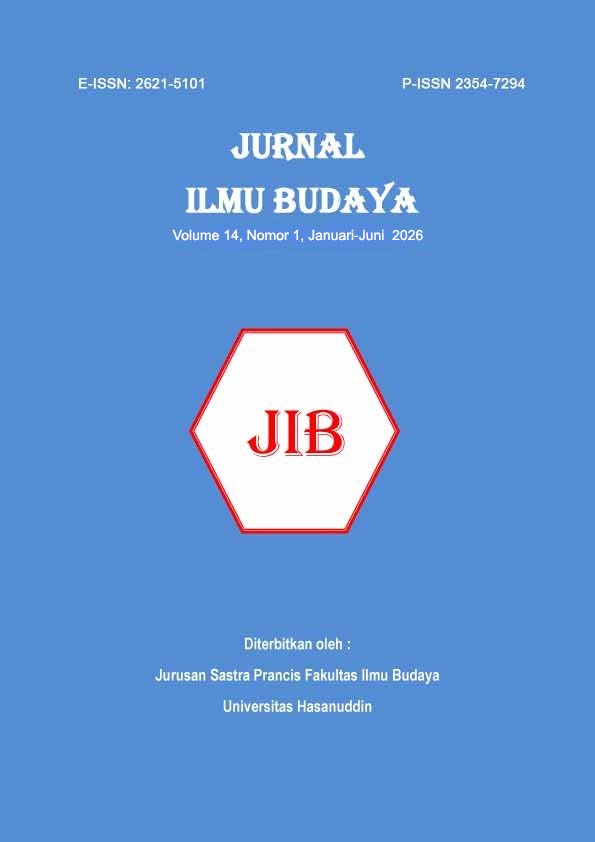 					View Vol. 14 No. 1 (2026): jurnal ilmu budaya
				