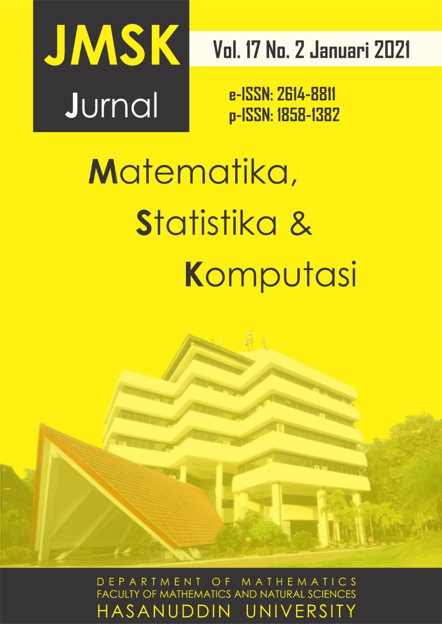Jurnal Matematika, Statistika dan Komputasi
