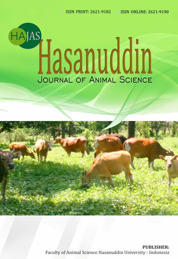 Hasanuddin Journal of Animal Science (HAJAS)