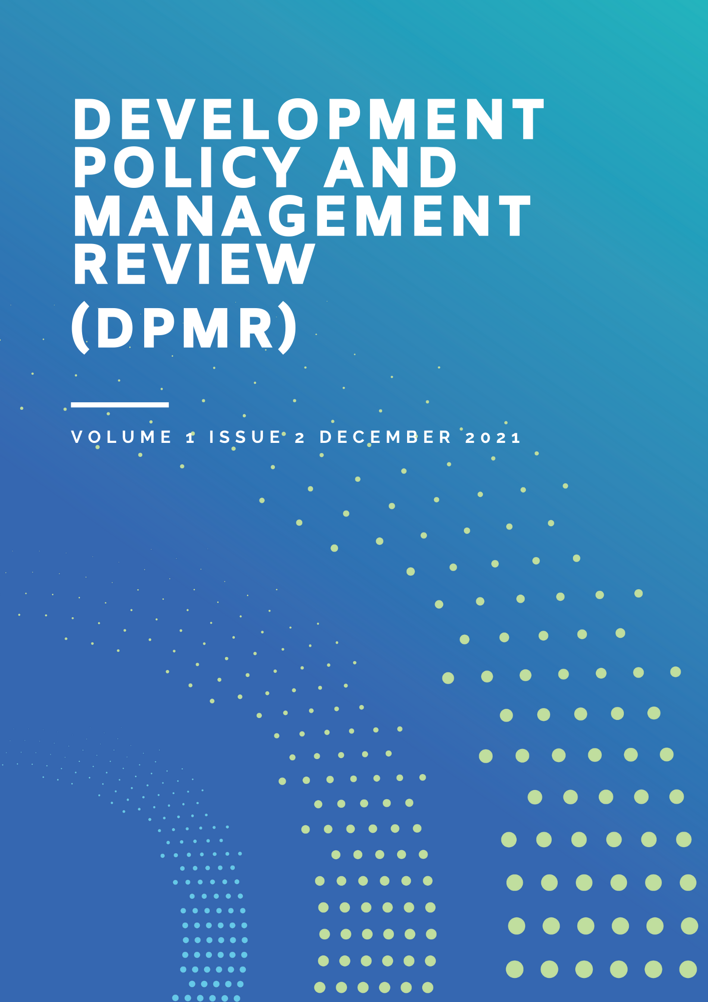 DEVELOPMENT POLICY AND MANAGEMENT REVIEW (DPMR)